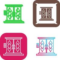 Door Icon Design vector