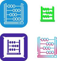Abacus Icon Design vector