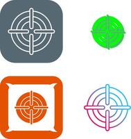 Target Icon Design vector