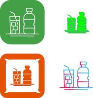 Mineral Water Icon Design vector