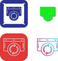 Refresh Icon Design vector