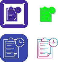 Task Management Icon Design vector