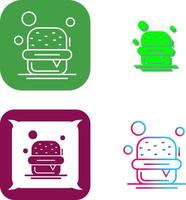 Burger Icon Design vector