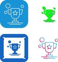 Trophy Icon Design vector