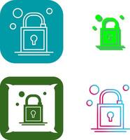 Lock Icon Design vector