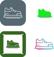 diseño de icono de zapatos vector