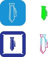 Tie Icon Design vector