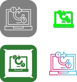 Problem solving Icon Design vector