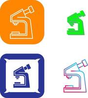 Microscope Icon Design vector