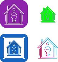 Home Automation Icon Design vector