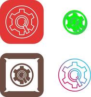 Research Icon Design vector