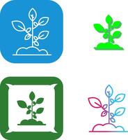 Sprout Icon Design vector
