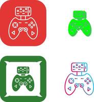 juego controlador icono diseño vector