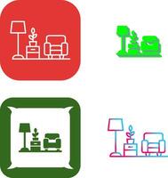 Living Room Icon Design vector