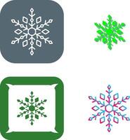 Snow Flake Icon Design vector