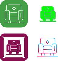 diseño de icono de sillón vector