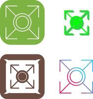 Expand Icon Design vector