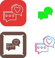 Chat Icon Design vector