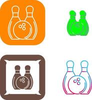 Bowling Icon Design vector