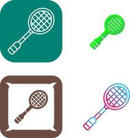 raqueta icono diseño vector
