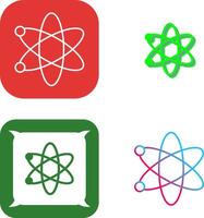 Atom Icon Design vector