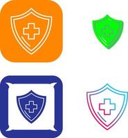 Health Protection Icon Design vector
