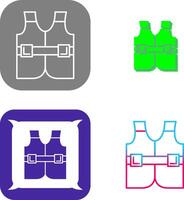 Life Jacket Icon Design vector