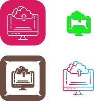 Upload Icon Design vector