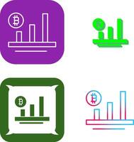 Chart Icon Design vector