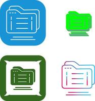 Folder Icon Design vector