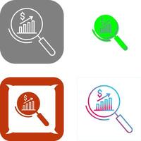 Statistics Icon Design vector