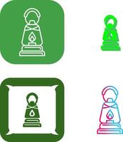 Lamp Icon Design vector