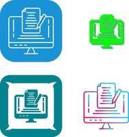 Note Icon Design vector