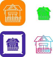 Natural Disaster Icon Design vector