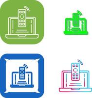 Remote Icon Design vector