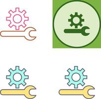 Unique Technical Support Icon Design vector