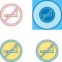 No Smoking Icon Design vector