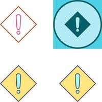 Caution Sign Icon Design vector