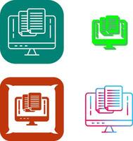 Paste Icon Design vector