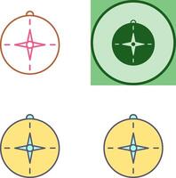 Compass Icon Design vector