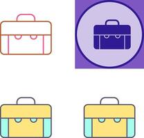 Suitcase Icon Design vector