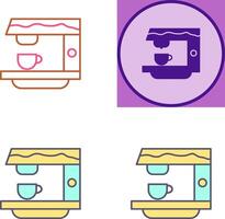 Coffee Machine Icon Design vector