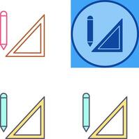 Drawing Tools Icon Design vector