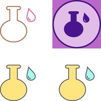 Acidic Liquid Icon Design vector