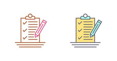 Check List Icon Design vector
