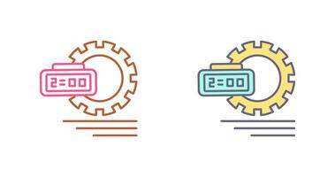 Time Management Icon Design vector