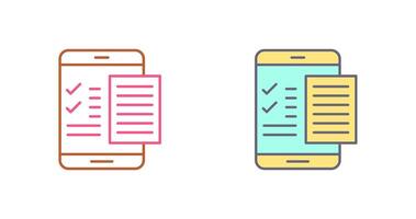 Check List Icon Design vector
