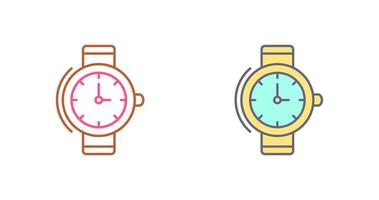 muñeca reloj icono diseño vector