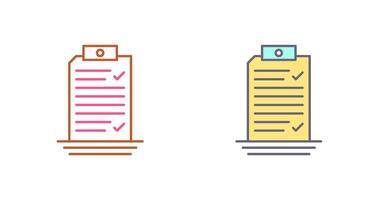 Check List Icon Design vector