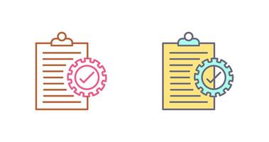 Check List Icon Design vector